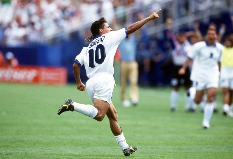 Roberto Baggio huyền thoại bóng đá Ý